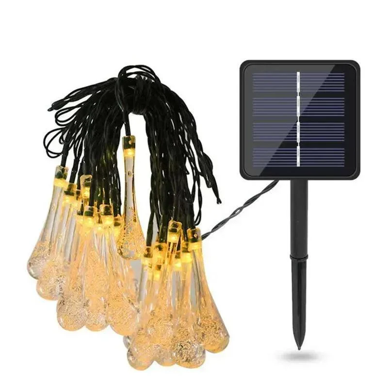 Bloem String Licht Solar 50 Leds Sprookjesachtige Verlichting Buiten Tuin Bruiloft Kerstdecoratie Waterdichte Huis Slinger Roos Caab4572 04f3 4dbe A3cb 09f5266bb39e