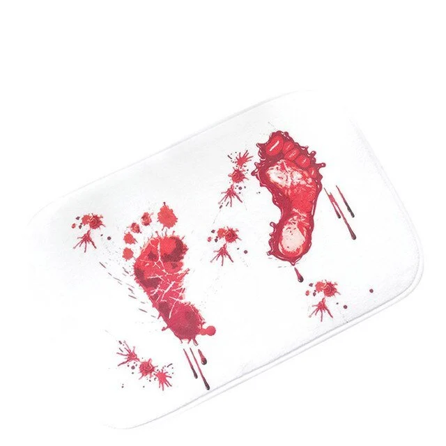 Bloody Bathroom Mat - Color Changing Shower Doormat - - #tag1#