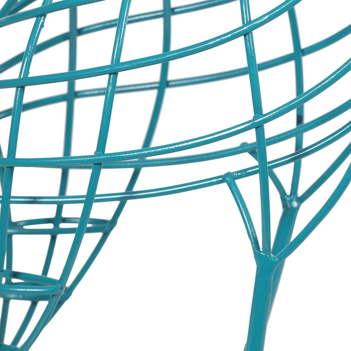 Blue_Giraffe_Wired_Metal_Statue_-_-4140292 Blue Giraffe Wired Metal Statue -