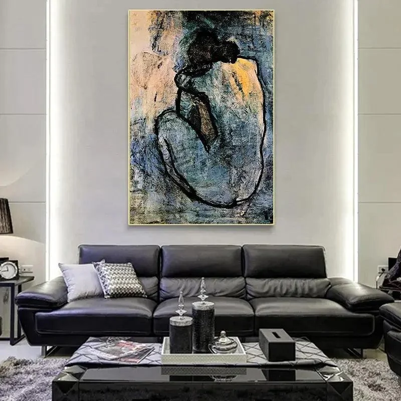 Blue Nude 1902 By Pablo Picasso - - #tag1#