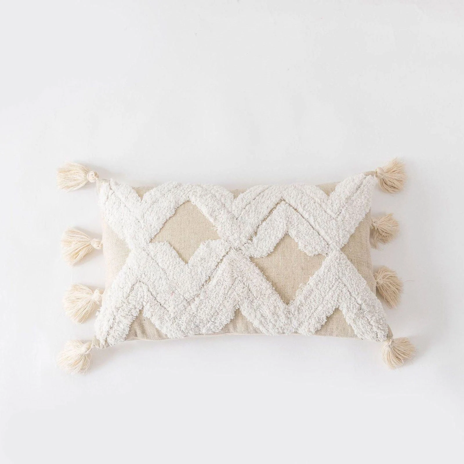 Bohemian_Geometry_Tufted_Pillow_-_-_tag1_-4159409 Bohemian Geometry Tufted Pillow - - #tag1#