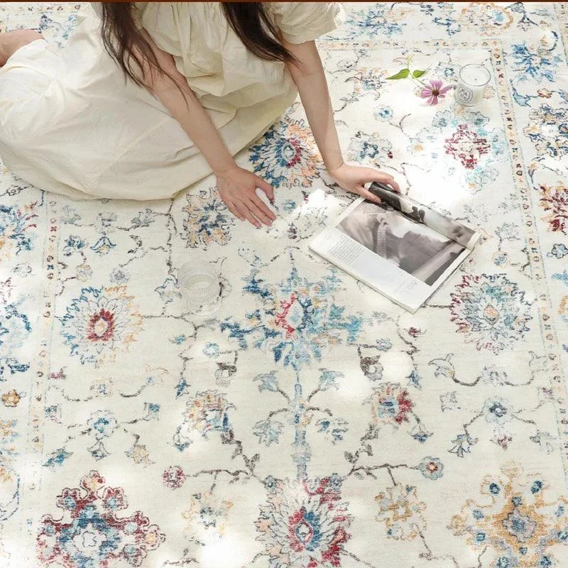 Bohemian_Persian_Flower_Carpet_Rug_Comfortable_Soft_Bedroom_Decoration_-_-4141084 Bohemian Persian Flower Carpet Rug Comfortable Soft Bedroom Decoration -