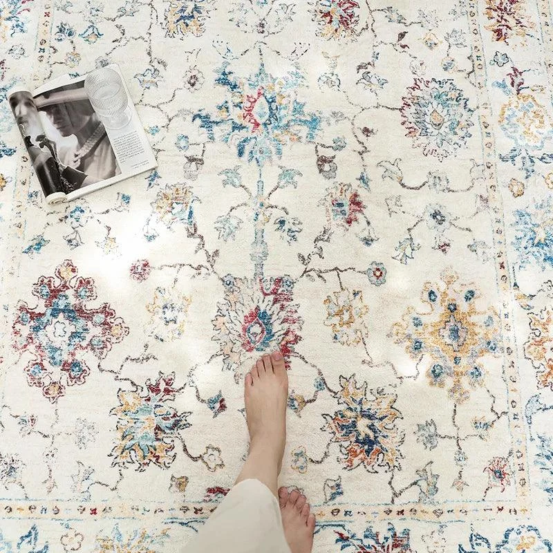 Bohemian_Persian_Flower_Carpet_Rug_Comfortable_Soft_Bedroom_Decoration_-_-4141091 Bohemian Persian Flower Carpet Rug Comfortable Soft Bedroom Decoration -