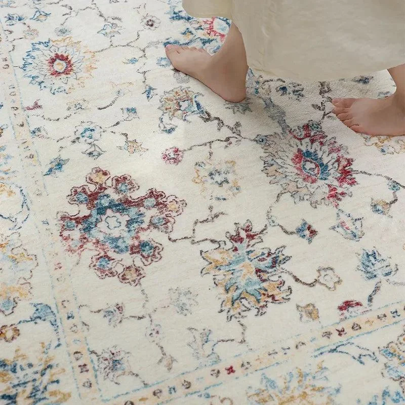 Bohemian_Persian_Flower_Carpet_Rug_Comfortable_Soft_Bedroom_Decoration_-_-4141097 Bohemian Persian Flower Carpet Rug Comfortable Soft Bedroom Decoration -