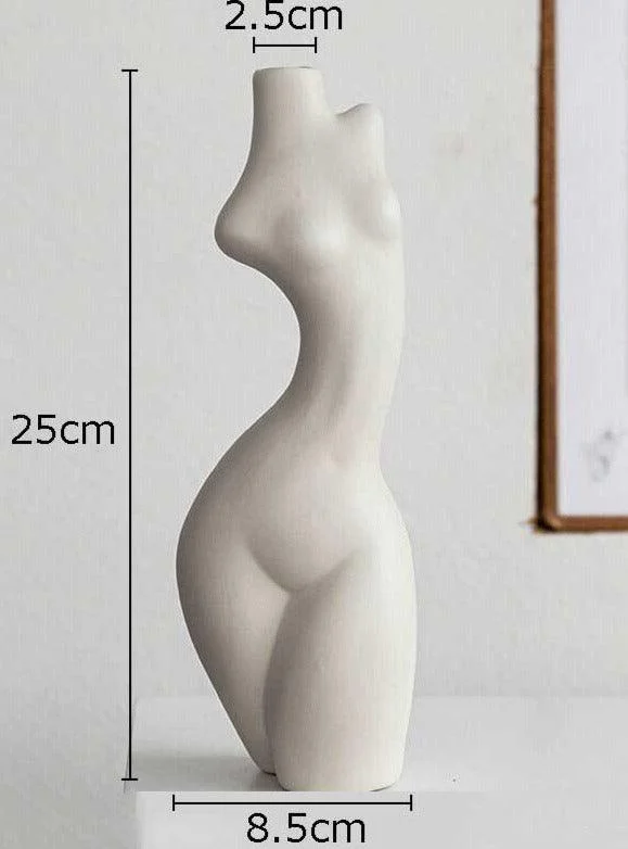 Boho_Ceramic_Female_Body_Vase_-_-4141613 Boho Ceramic Female Body Vase -