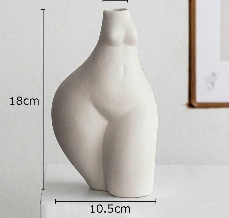 Boho_Ceramic_Female_Body_Vase_-_-4141619 Boho Ceramic Female Body Vase -