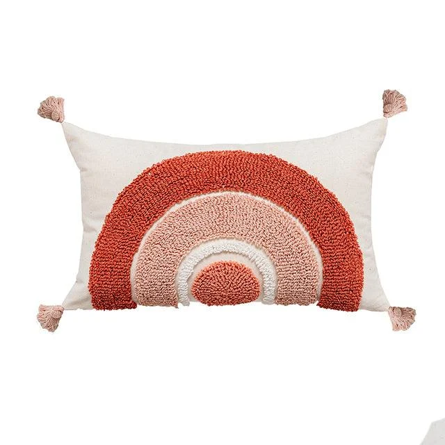 Boho Embroidered Throw Pillowcase -  - #tag1#