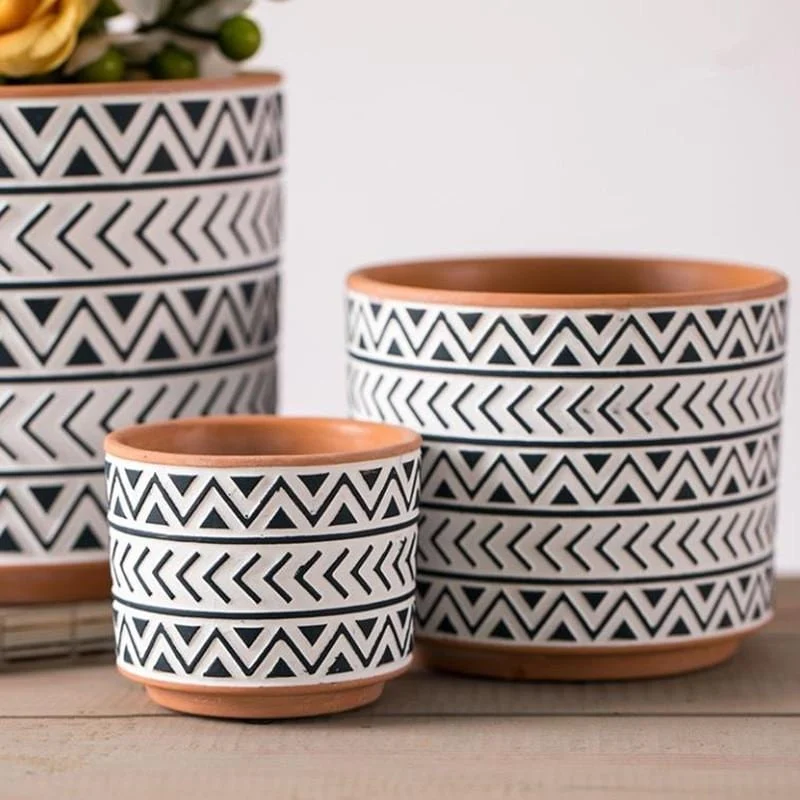Boho_Geometric_Vase_-_-_tag1_-4160109 Boho Geometric Vase - - #tag1#