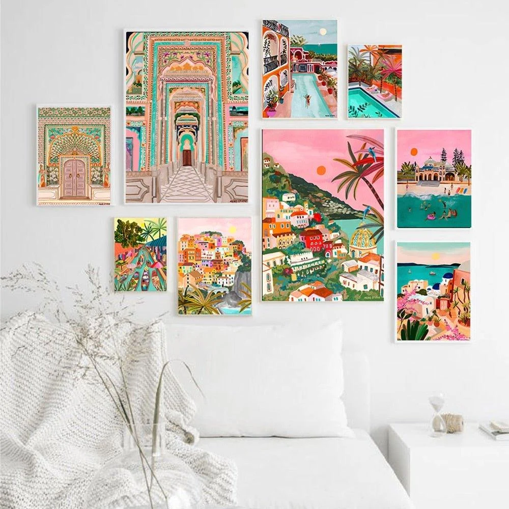 Boho Landscape Posters - - #tag1#