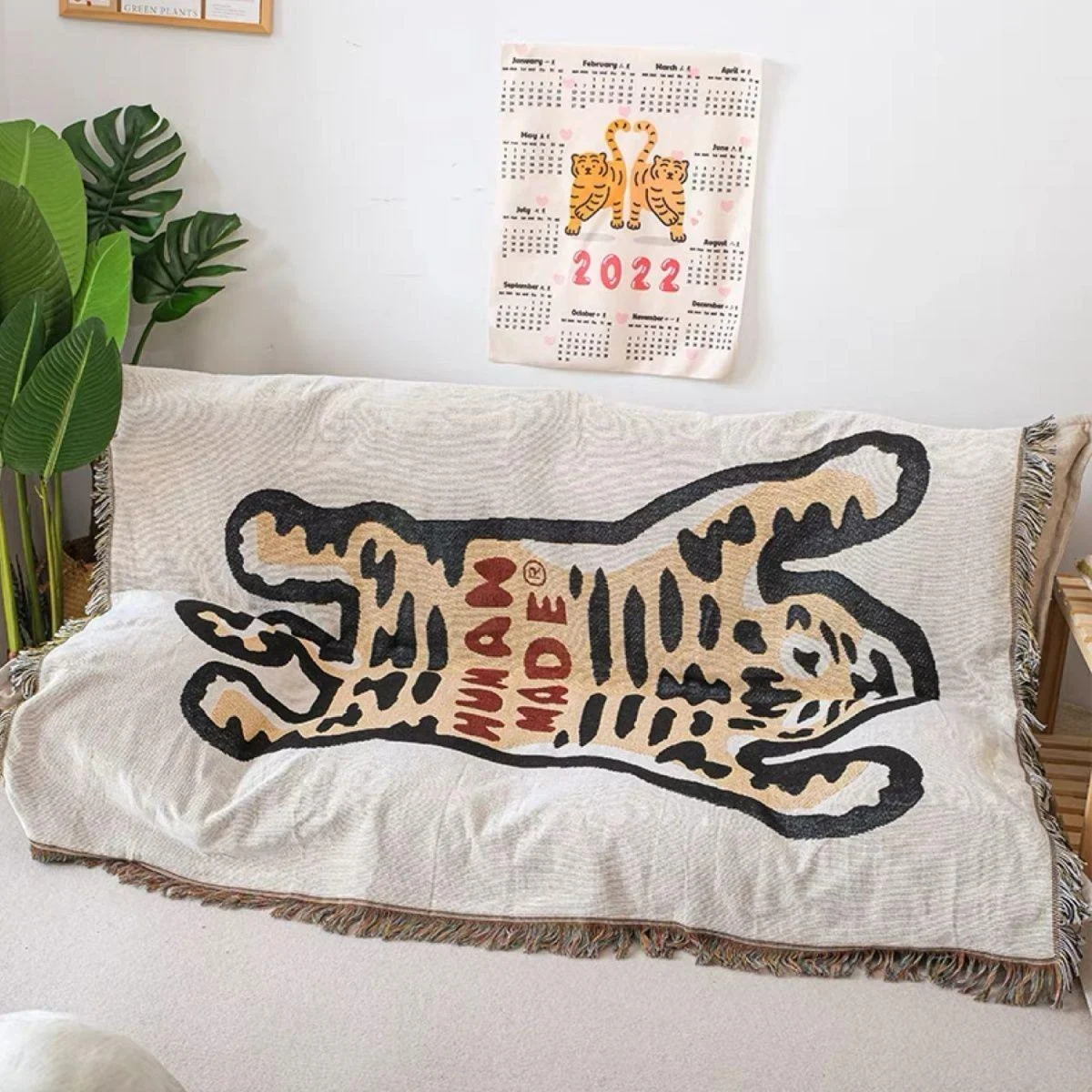Boho Style Knitted Blanket -  - #tag1#