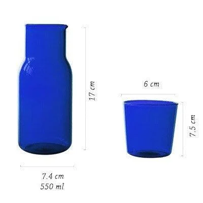 Borosilicate Glass Coloured Cup Set -  - #tag1#