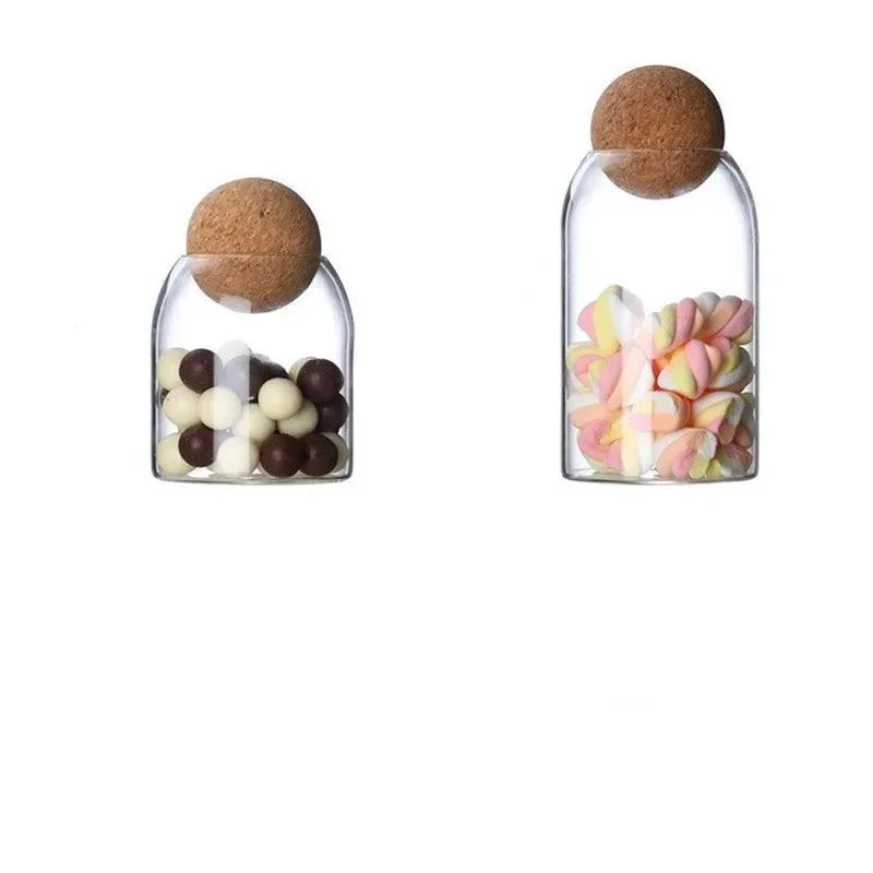 Borosilicate Glass Sealed Grain Storage Tank: Creative Kitchen Organizer -
