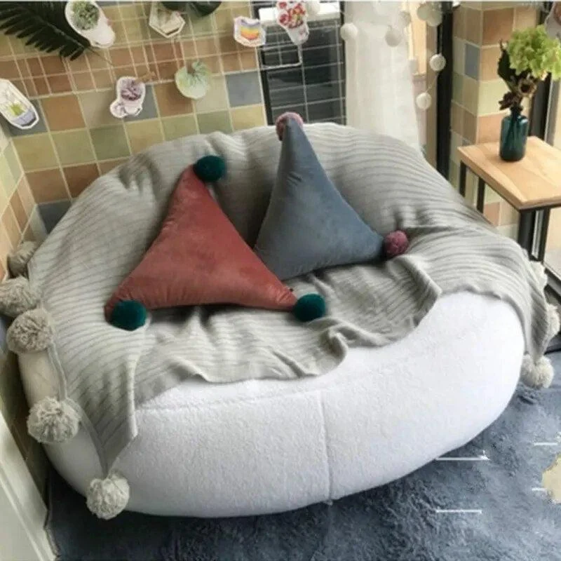 Boucle Bean Bag Chair Cover -