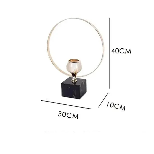 Bougeoir Marble Candle Holders -