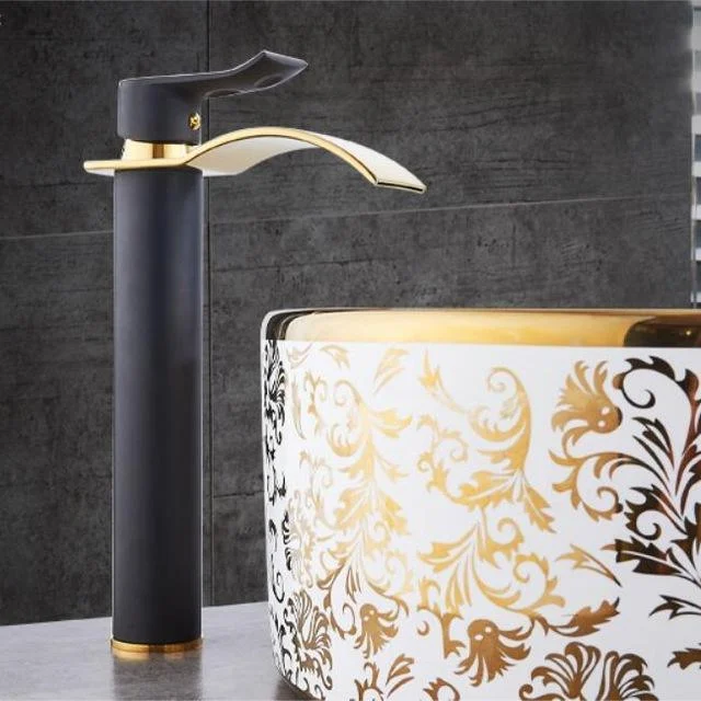 Brass_Gold_White_Waterfall_Luxury_Bathroom_Faucet_-_-_tag1_-4157575 Brass Gold & White Waterfall Luxury Bathroom Faucet - - #tag1#