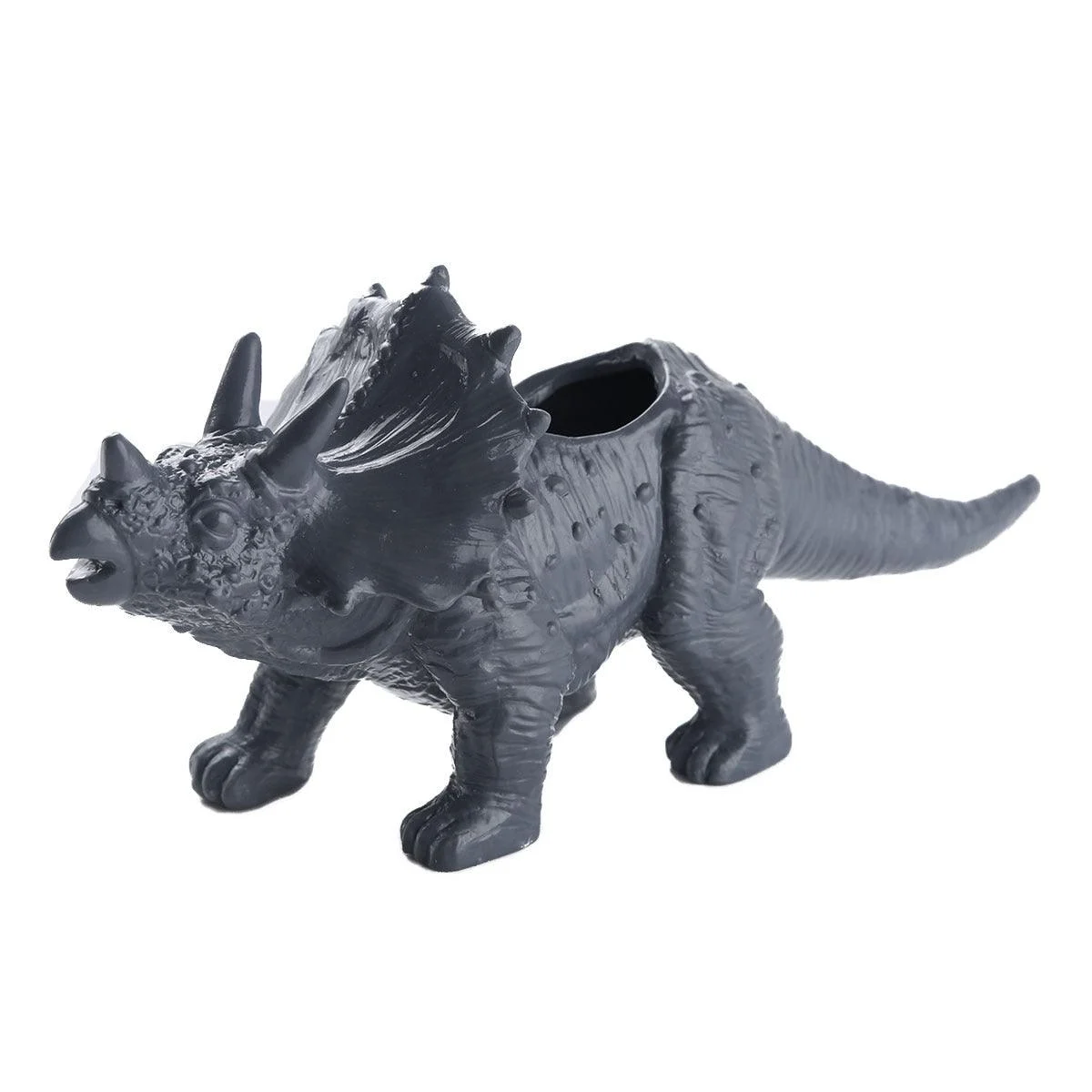 Bright & Colourful Dinosaur Succulent Plant Pot - - #tag1#