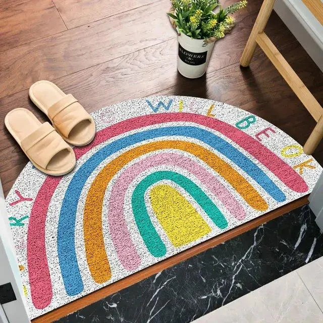 Brightly_Coloured_Printed_Rainbow_and_Watermelon_Doormat_-_-_tag1_-4164268 Brightly Coloured Printed Rainbow and Watermelon Doormat - - #tag1#
