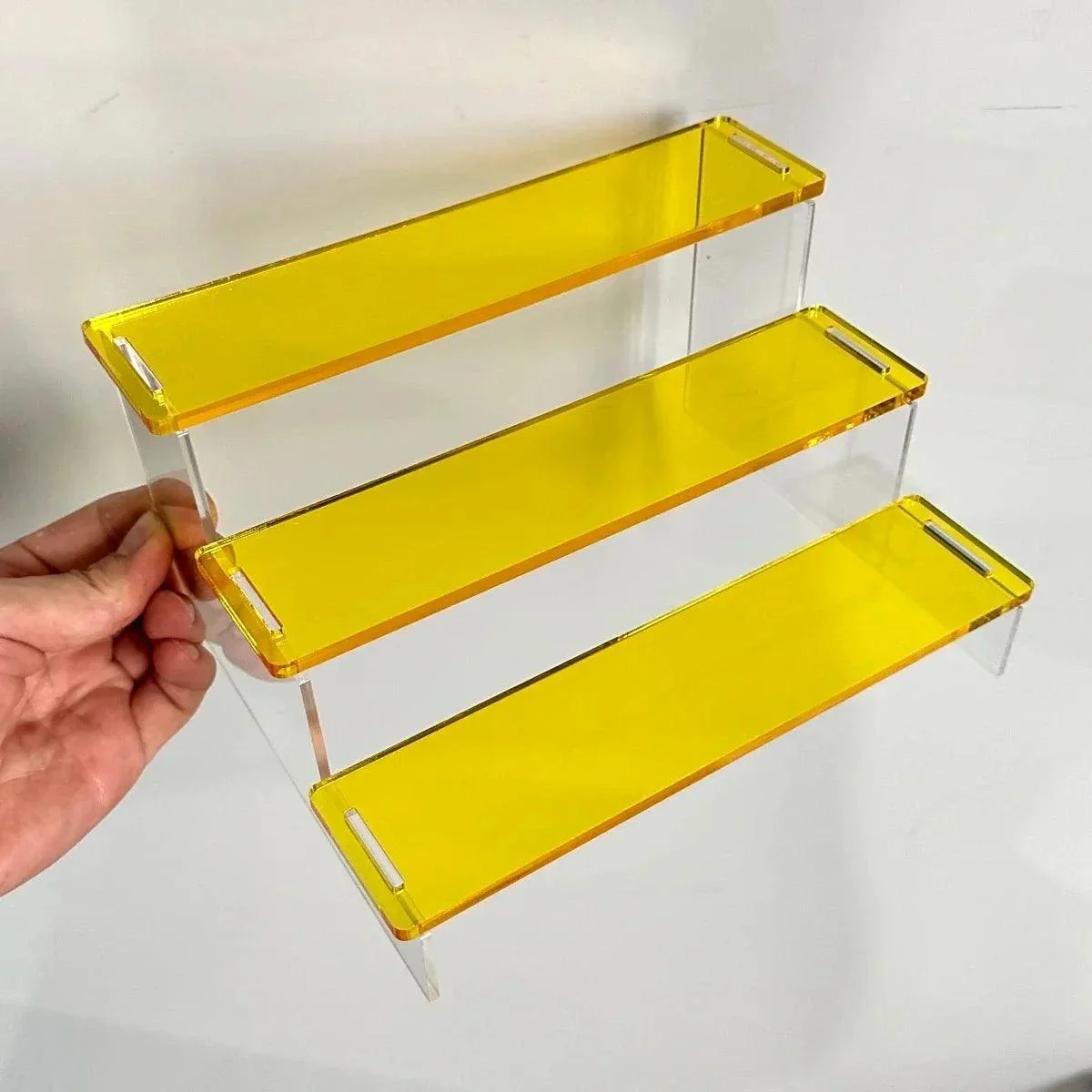 Brightly_Coloured_Three_Layer_Display_Stand_-_-_tag1_-4164351 Brightly Coloured Three Layer Display Stand - - #tag1#