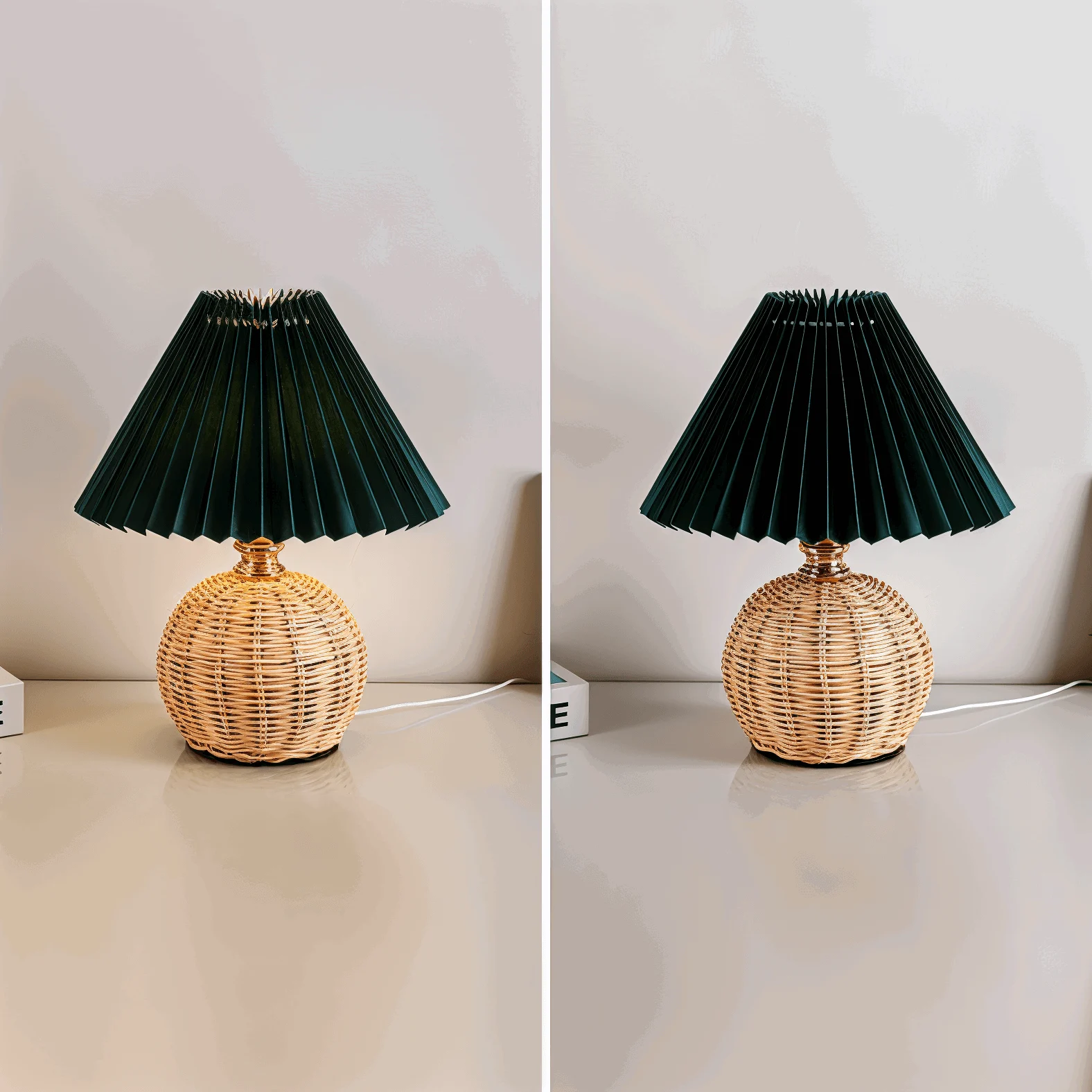 Brolly_Pleated_Table_Lamp_-_Retro_Rattan_Lamp_-_Conical_Table_Lamp_-_-_tag1_-4159121 Brolly Pleated Table Lamp - Retro Rattan Lamp - Conical Table Lamp - - #tag1#
