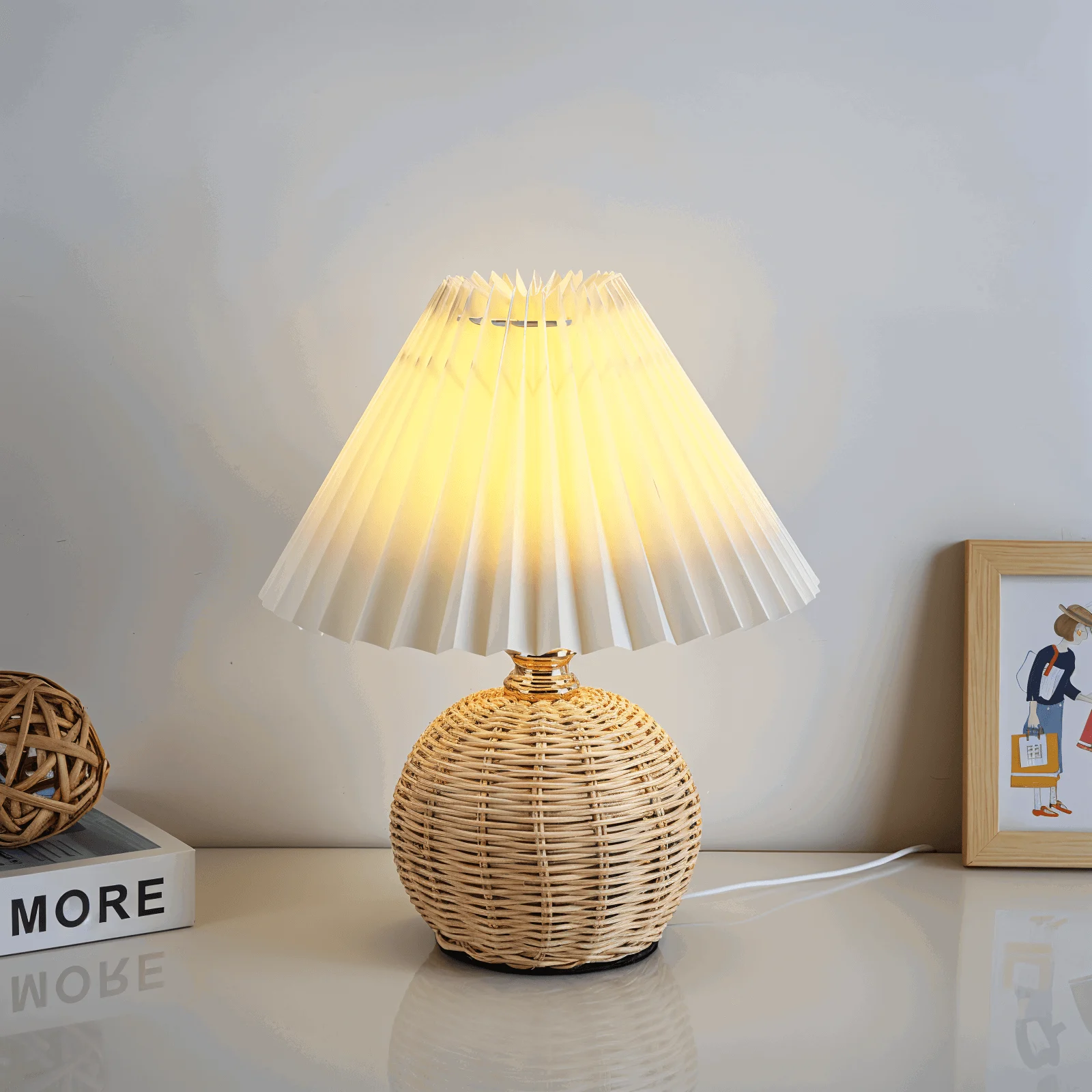 Brolly_Pleated_Table_Lamp_-_Retro_Rattan_Lamp_-_Conical_Table_Lamp_-_-_tag1_-4159153 Brolly Pleated Table Lamp - Retro Rattan Lamp - Conical Table Lamp - - #tag1#