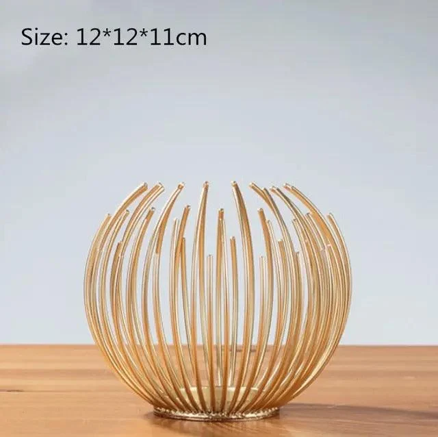 Bronze Nest Candle Holder -