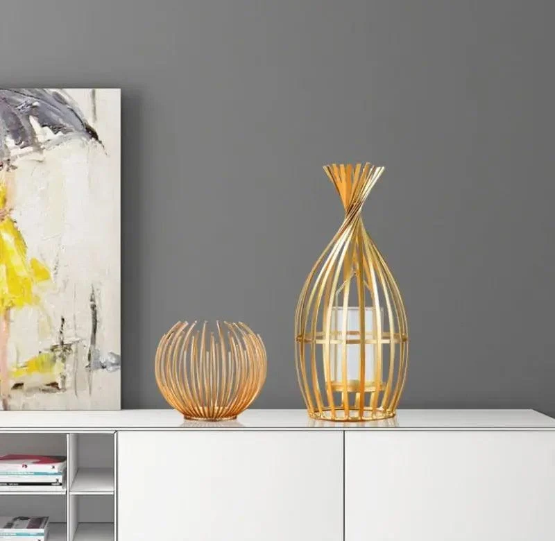 Bronze Nest Candle Holder -