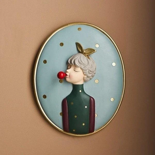 Bubble_Girl_3D_Wall_Art_Painting_-_-4144756 Bubble Girl 3D Wall Art Painting -