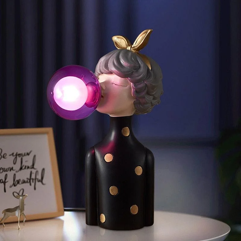 Bubble Girl Lamp -