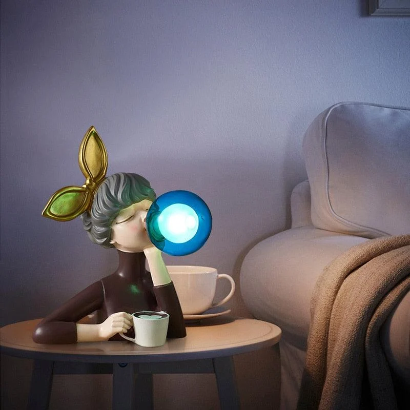 Bubble Girl Lamp -