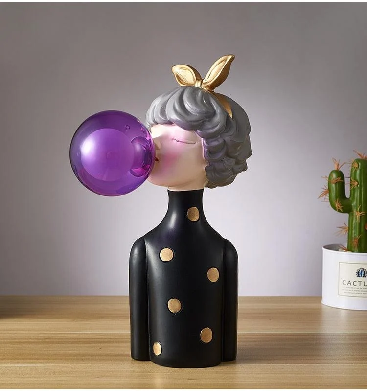 Bubble Girl Lamp -