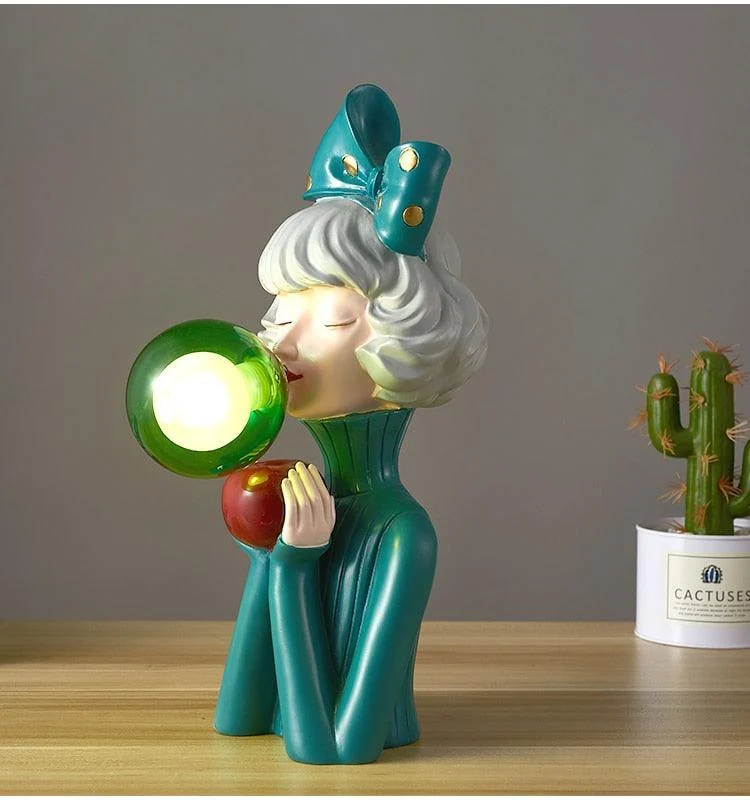 Bubble Girl Lamp -