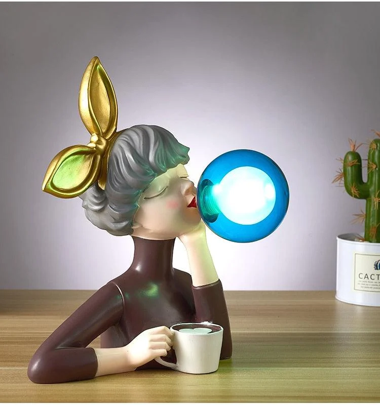 Bubble Girl Lamp -