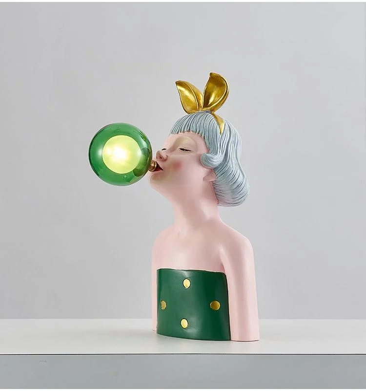 Bubble Girl Lamp -