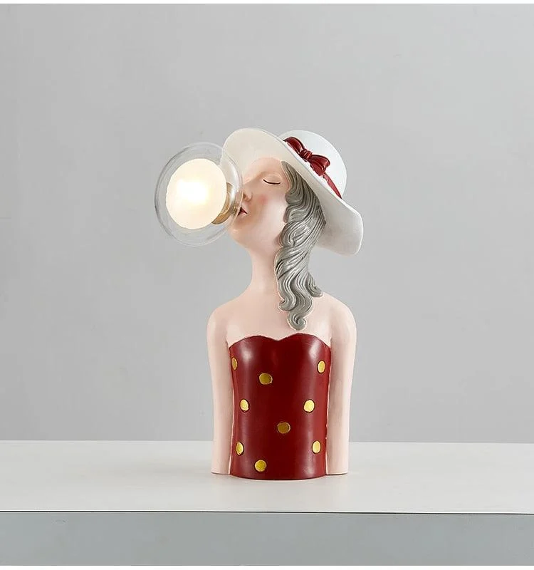 Bubble Girl Lamp -