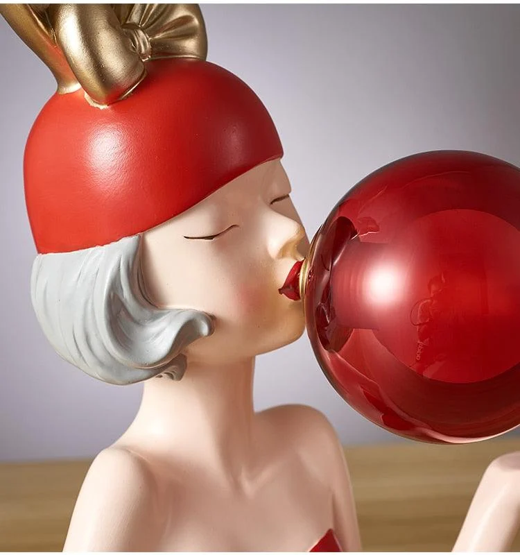 Bubble Girl Lamp -