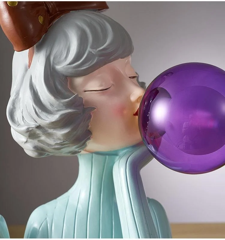 Bubble Girl Lamp -