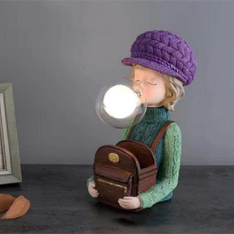 Bubble Girl Lamp -