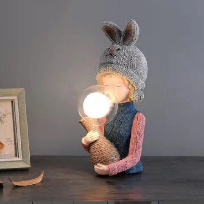 Bubble Girl Lamp -