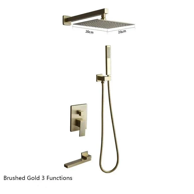 Built-in_shower_Sleekly_finished_wall-mounted_rain_shower_-_-_tag1_-4165616 Built-in shower | Sleekly finished wall-mounted rain shower - - #tag1#