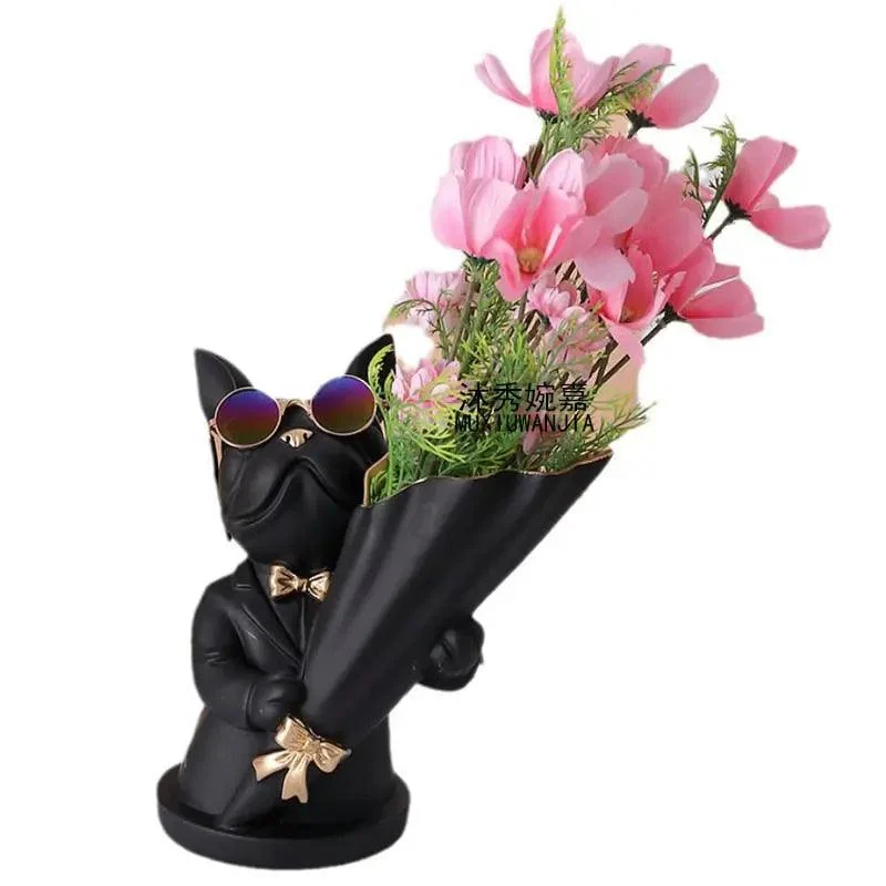 Bulldog_Flower_Vase_-_-4145880 Bulldog Flower Vase -