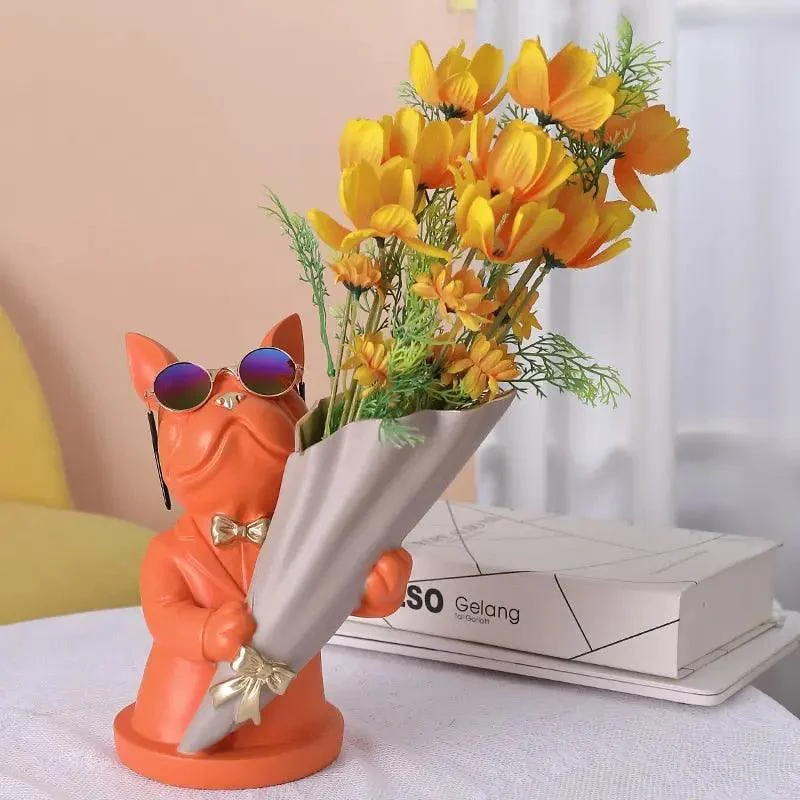 Bulldog_Flower_Vase_-_-4145887 Bulldog Flower Vase -
