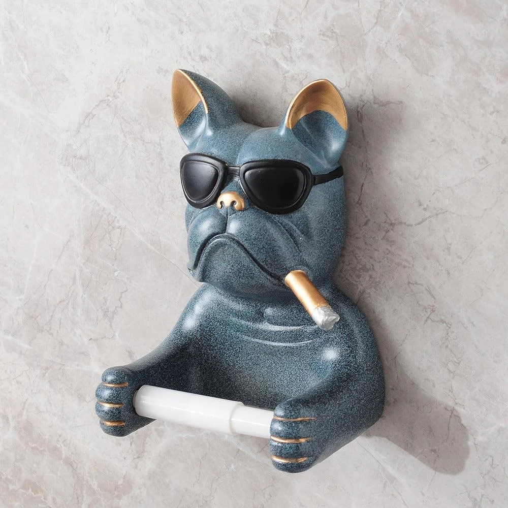 Bulldog Toilet Paper Holder -  - #tag1#