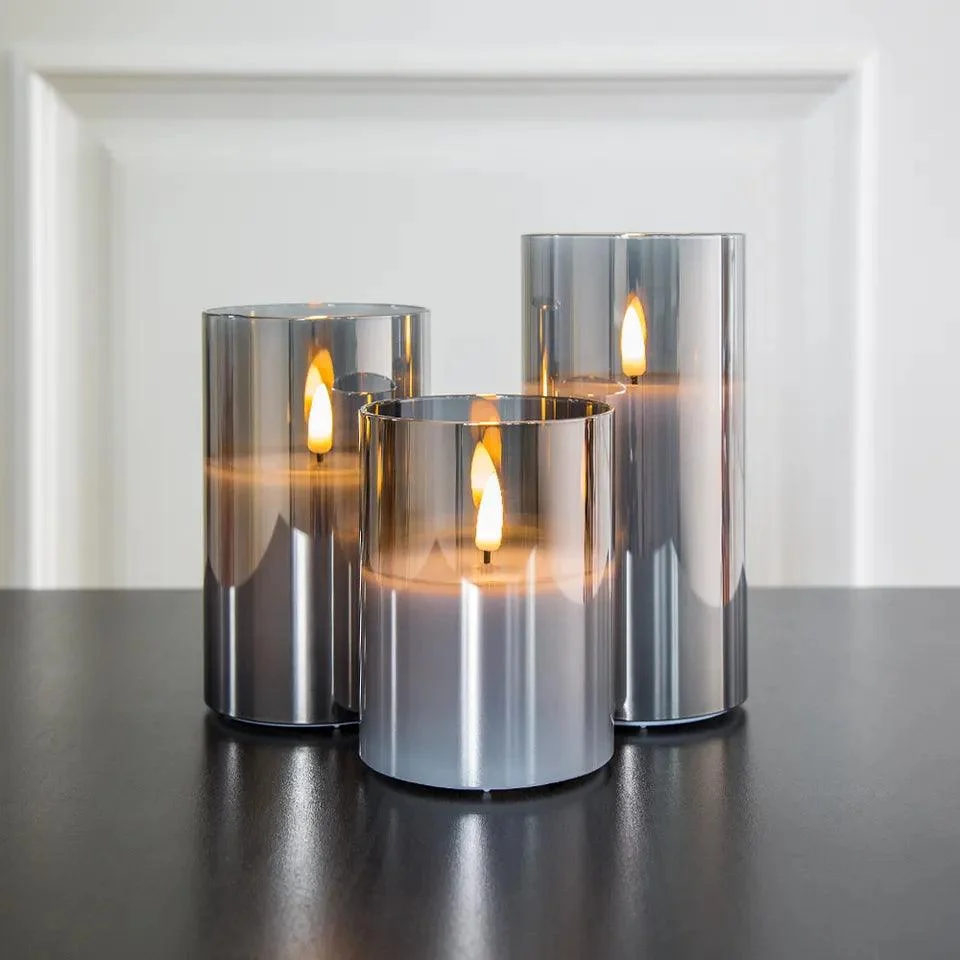 CANDLY™ Three-Piece Set – Realistic LED Candles -  - #tag1#