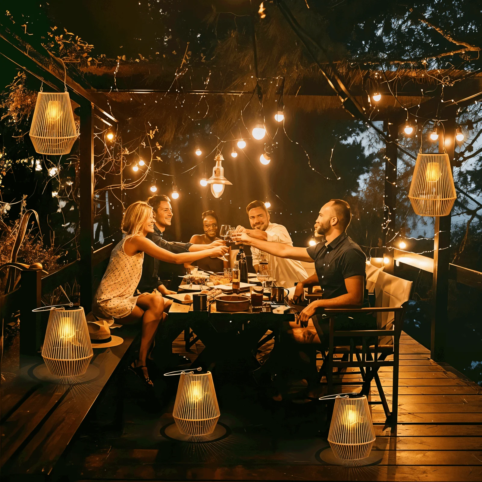 CageRattan_Solar_Lights_Garden_-_Bamboo_Solar_Lights_-_Waterproof_Hanging_Lantern_-_-_tag1_-4161609 CageRattan Solar Lights Garden - Bamboo Solar Lights - Waterproof Hanging Lantern - - #tag1#