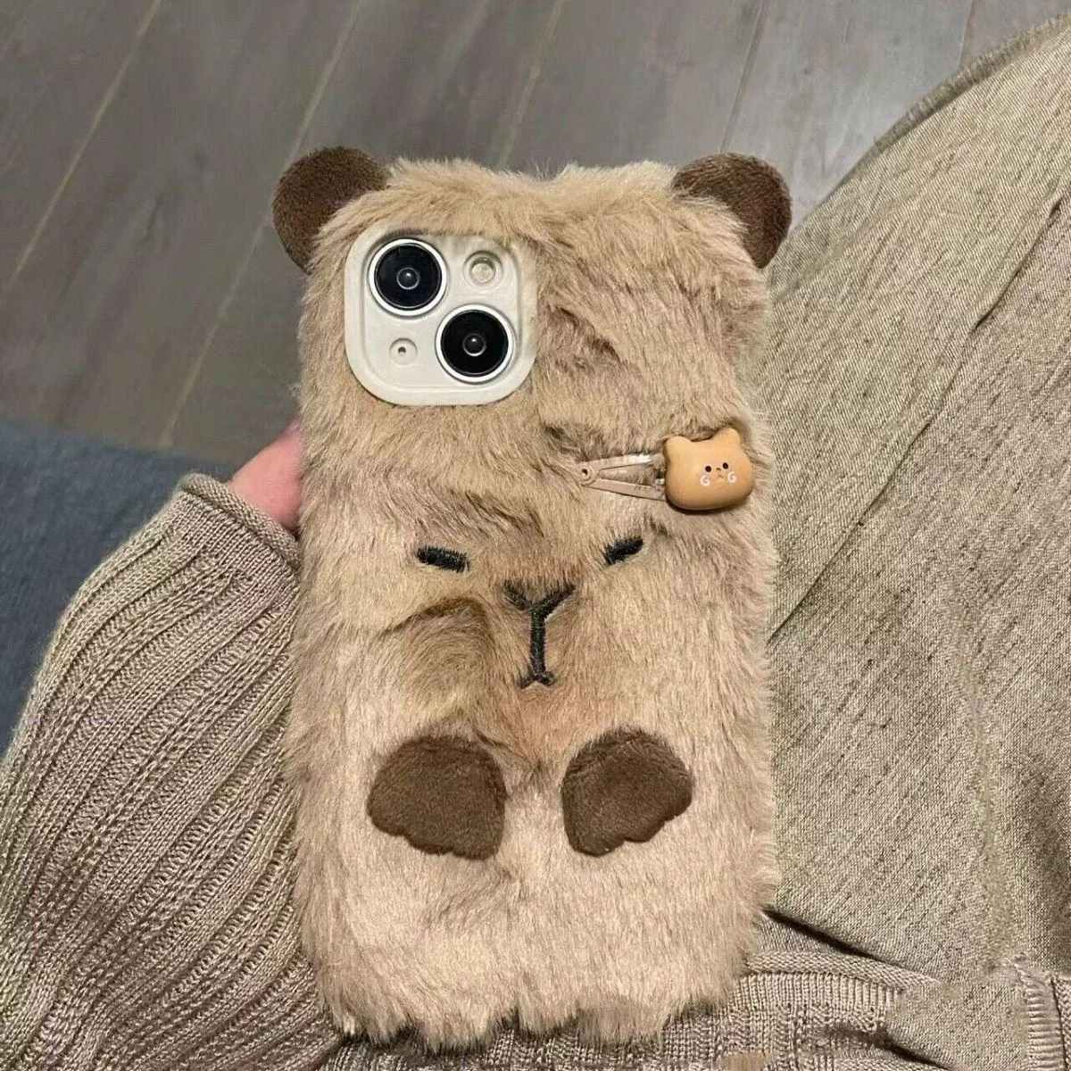 Capybara_with_Hair_Clip_iPhone_Case_-_-_tag1_-4163691 Capybara with Hair Clip iPhone Case - - #tag1#