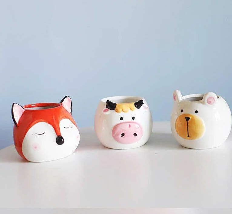 Cartoon_Ceramic_Animal_Vase_-_-4148698 Cartoon Ceramic Animal Vase -