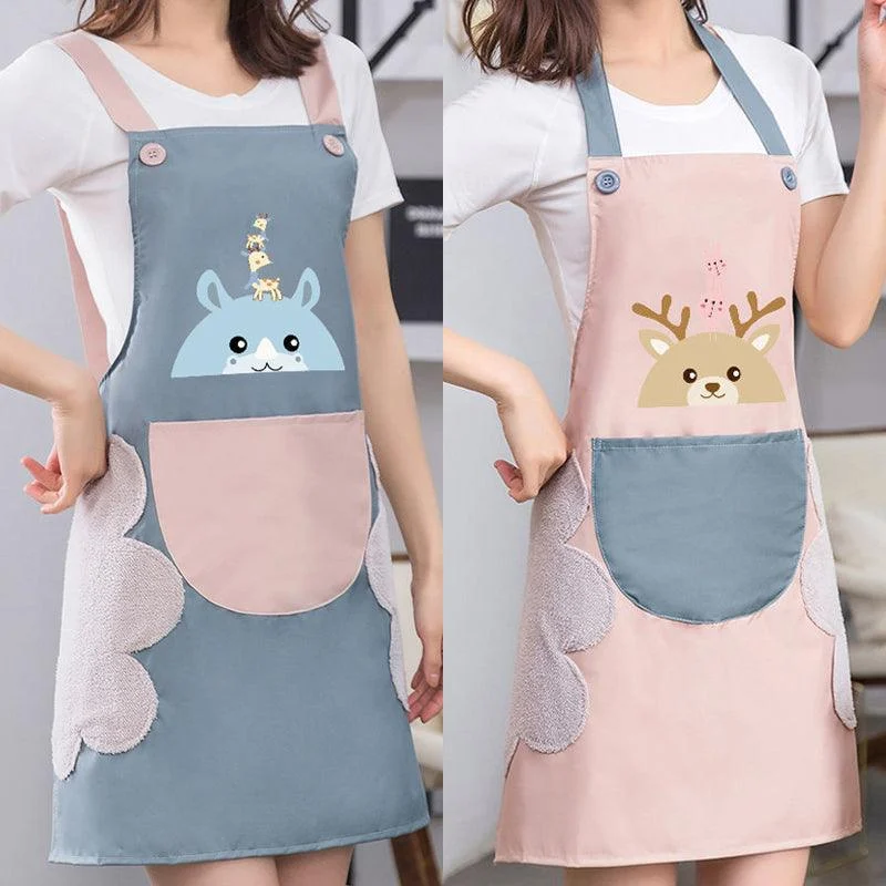 Cartoon_Cute_Little_Deer_Apron_-_-_tag1_-4170789 Cartoon Cute Little Deer Apron - - #tag1#