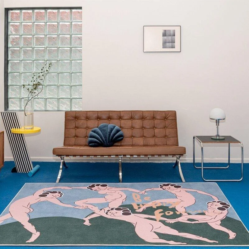 Cartoon People Luxurious Rug - - #tag1#