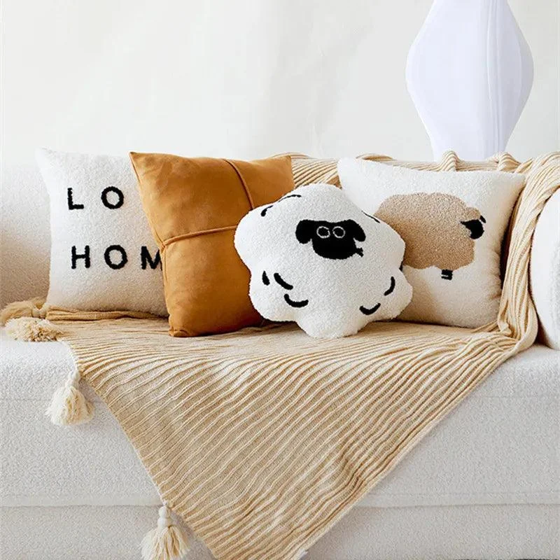 Cartoon_Sheep_Pillow_Cover_-_-4149261 Cartoon Sheep Pillow Cover -