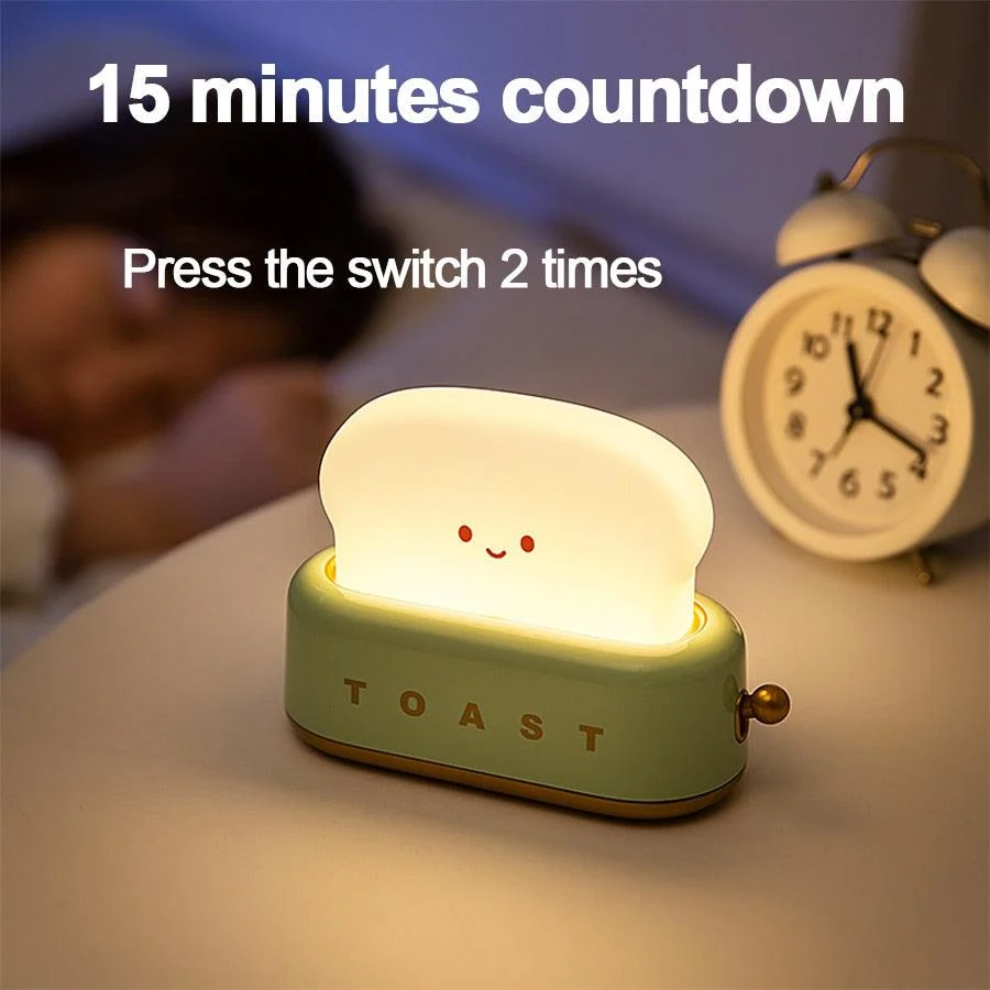 Cartoon Toast Night Light -